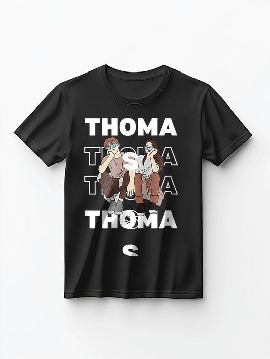 THOMAS Personalized T-Shirt - Bold Modern Design