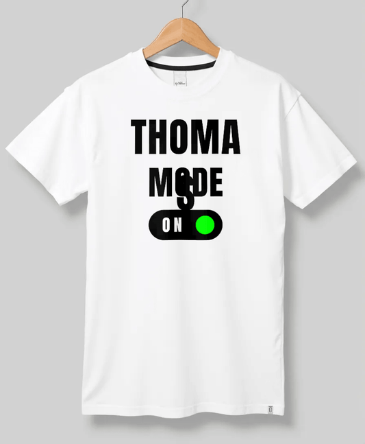 THOMAS's 'Mode On' Personalized T-shirt