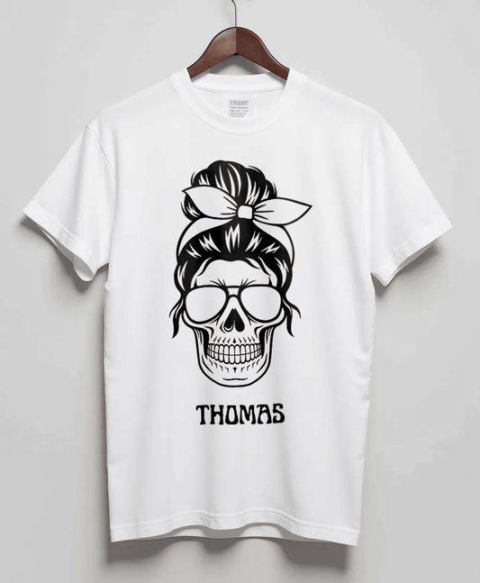 THOMAS Personalized Skull Design Tee