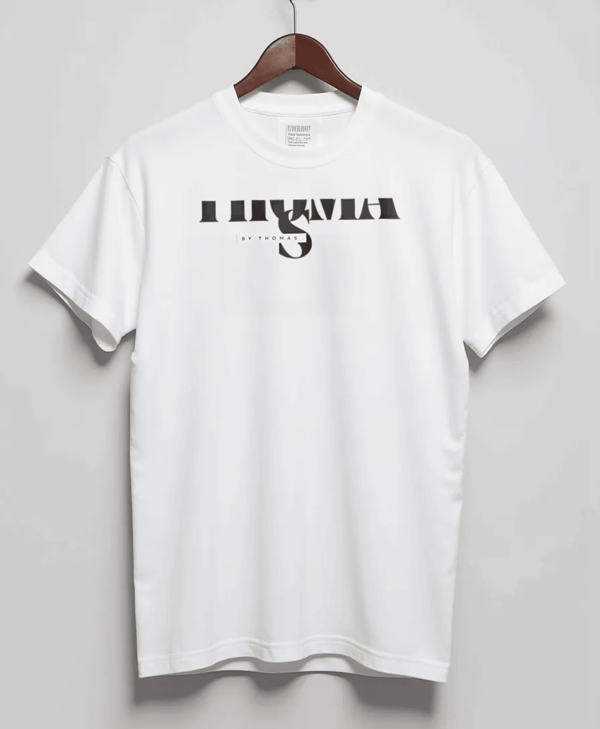 THOMAS Personalized T-shirt - Chic Typography
