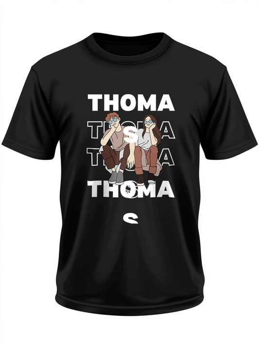 THOMAS Personalized Tee - Unique Cartoon Design