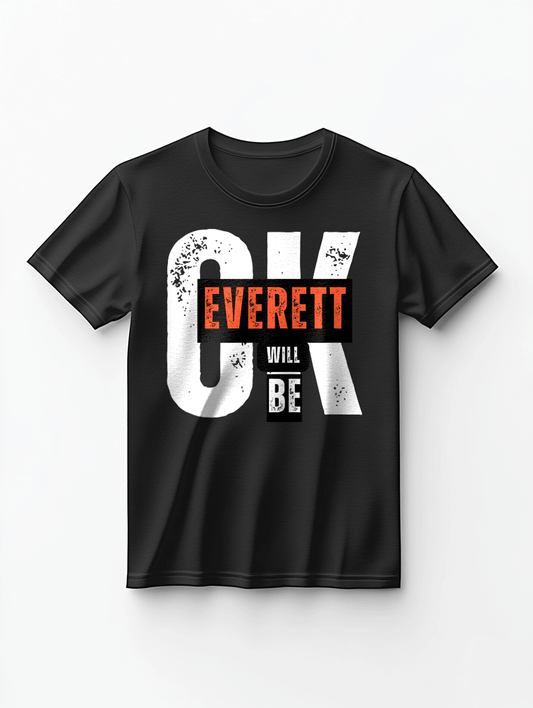 EVERETT Personalized T-Shirt - Bold CK Design