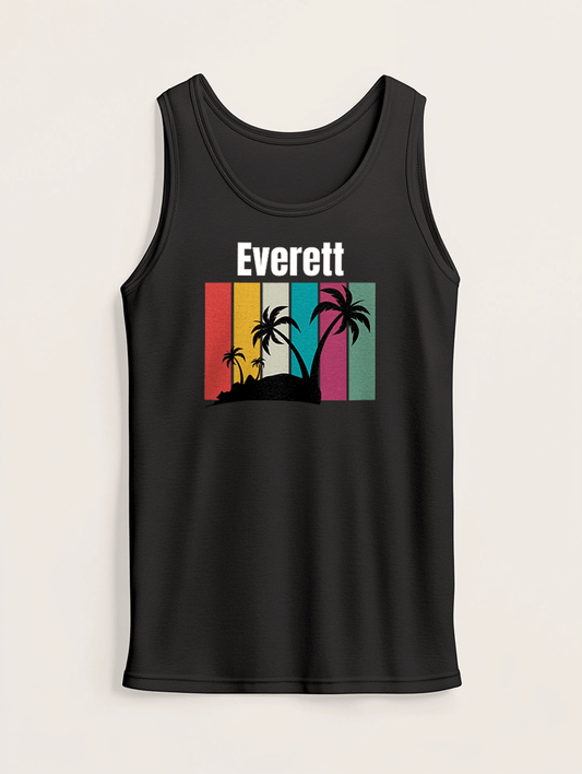 EVERETT's Retro-Inspired Striped Tank Top