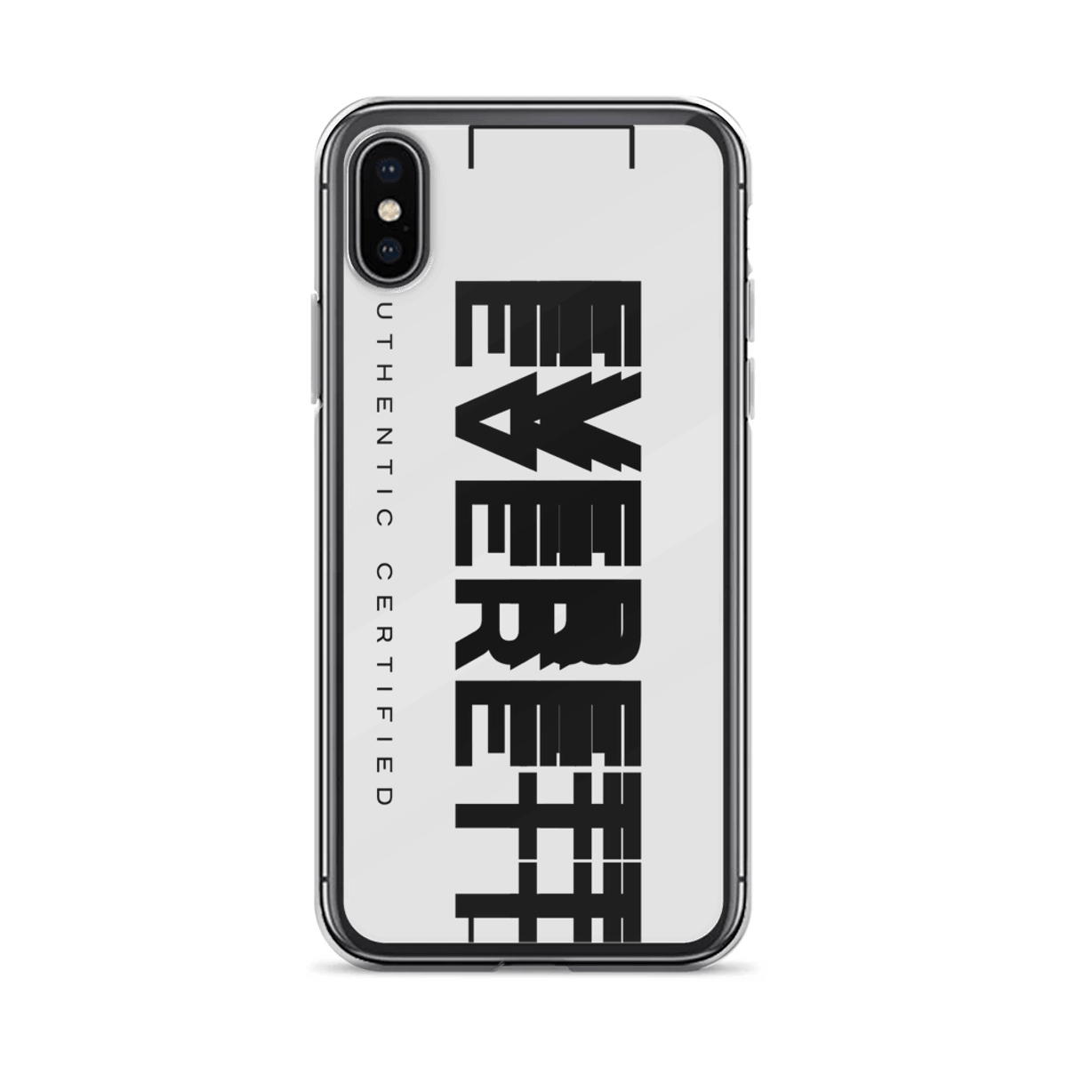 EVERETT Phone Case - Sleek Black & Green Design