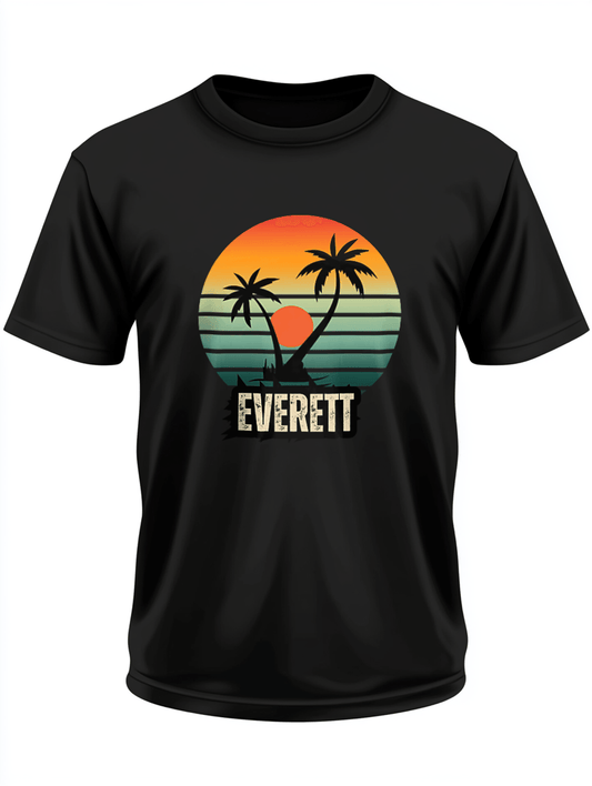 EVERETT's Tropical Sunset T-Shirt