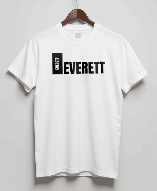 EVERETT Personalized T-Shirt - Minimalist Design