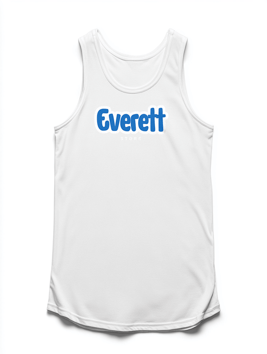 EVERETT Personalized Vibrant Blue Tank Top