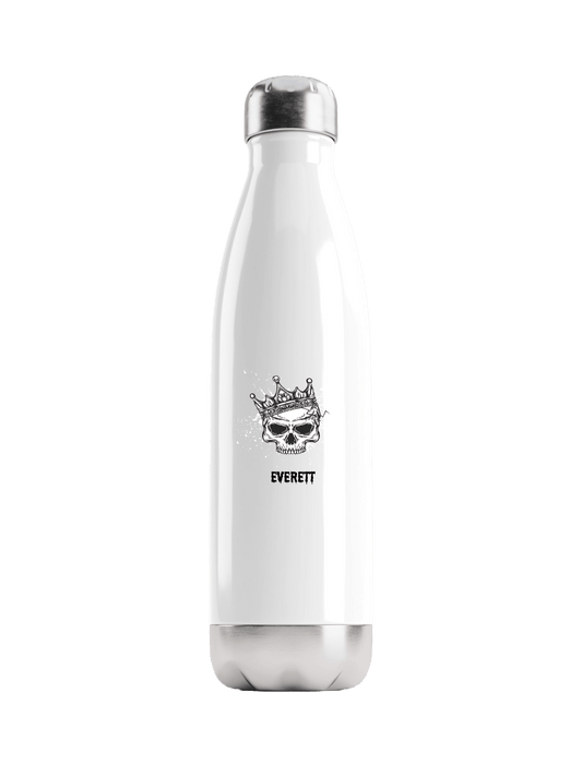 EVERETT's Crowned Skull Water Bottle