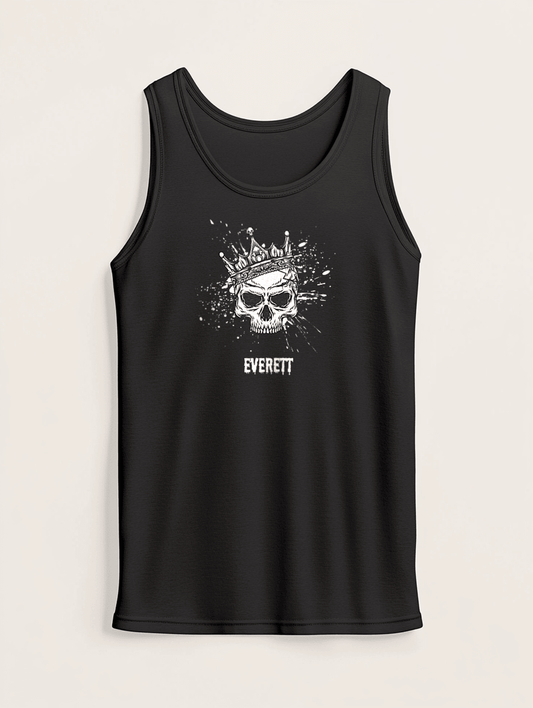 EVERETT's Personalized Skull Tank Top