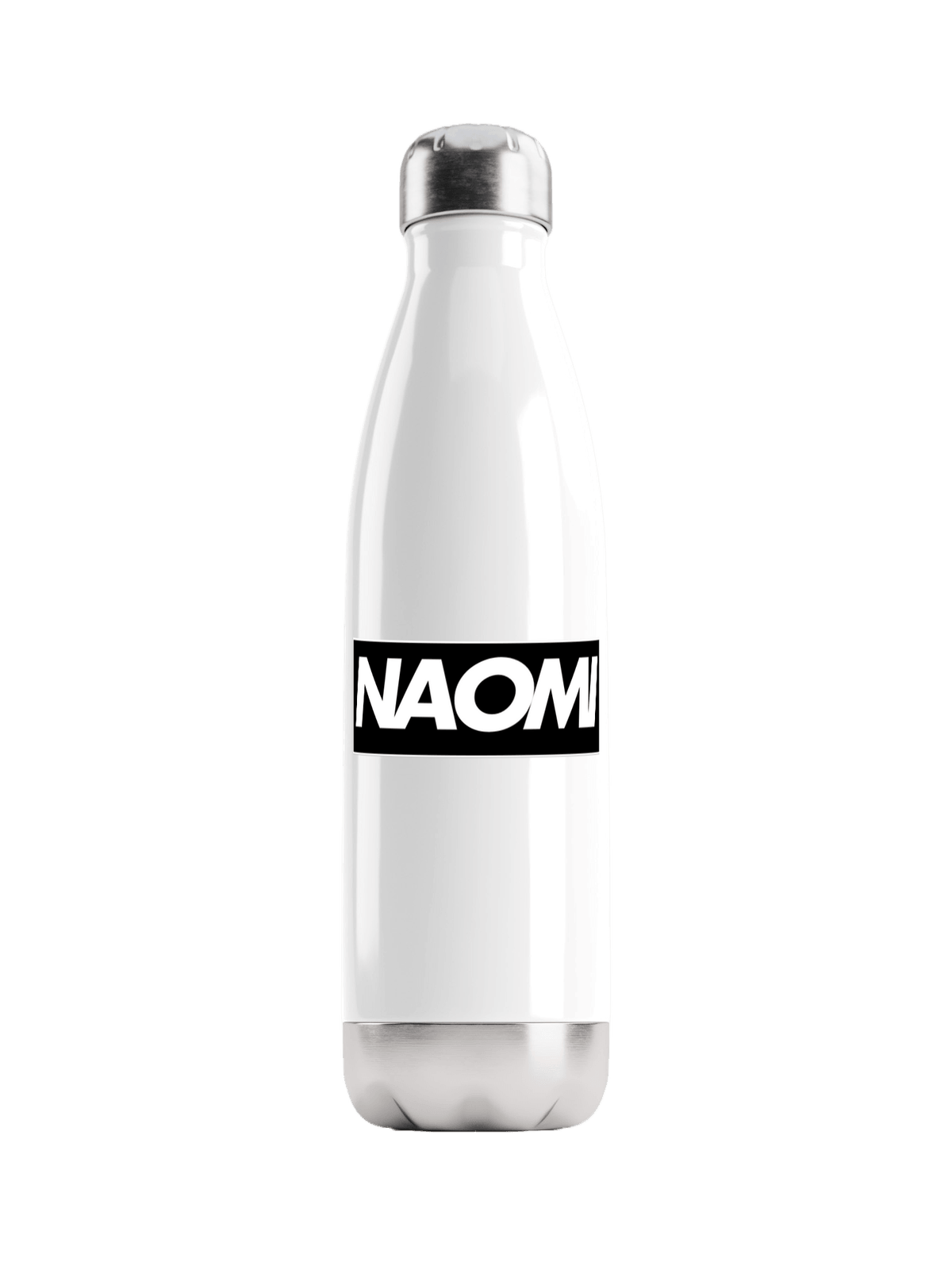 NAOMI Personalized Water Bottle - Chic Design