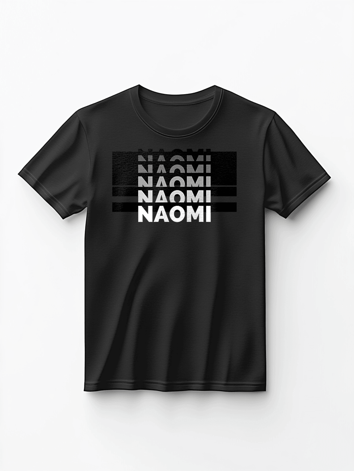 NAOMI's Gradient Design Personalized T-Shirt