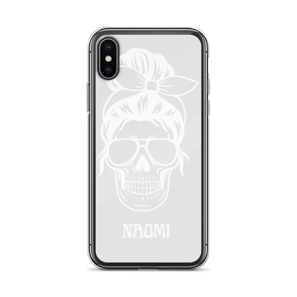 NAOMI Skull Design Personalized Phone Case