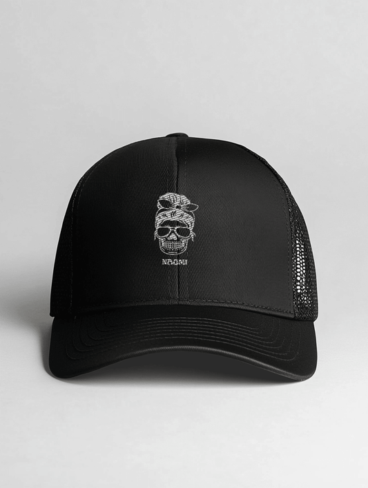 NAOMI Personalized Cap - Embroidered Lion Design