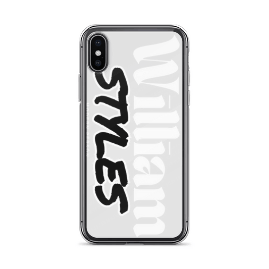 WILLIAM Graffiti-Inspired B&W Phone Case