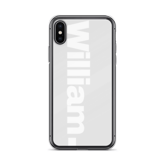 WILLIAM Sleek, Personalized Phone Case