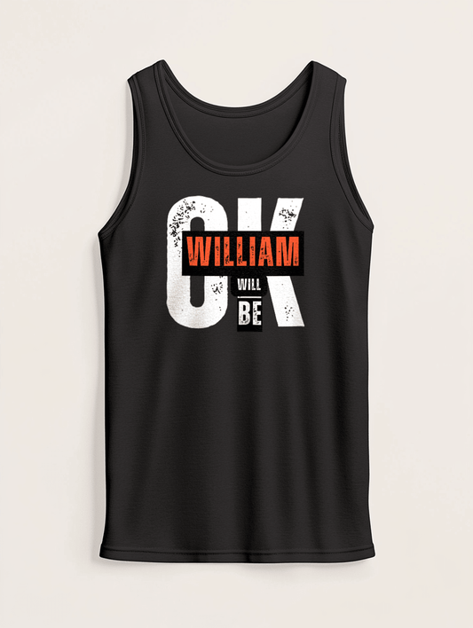 WILLIAM's Personalized Tank Top - Dynamic Design