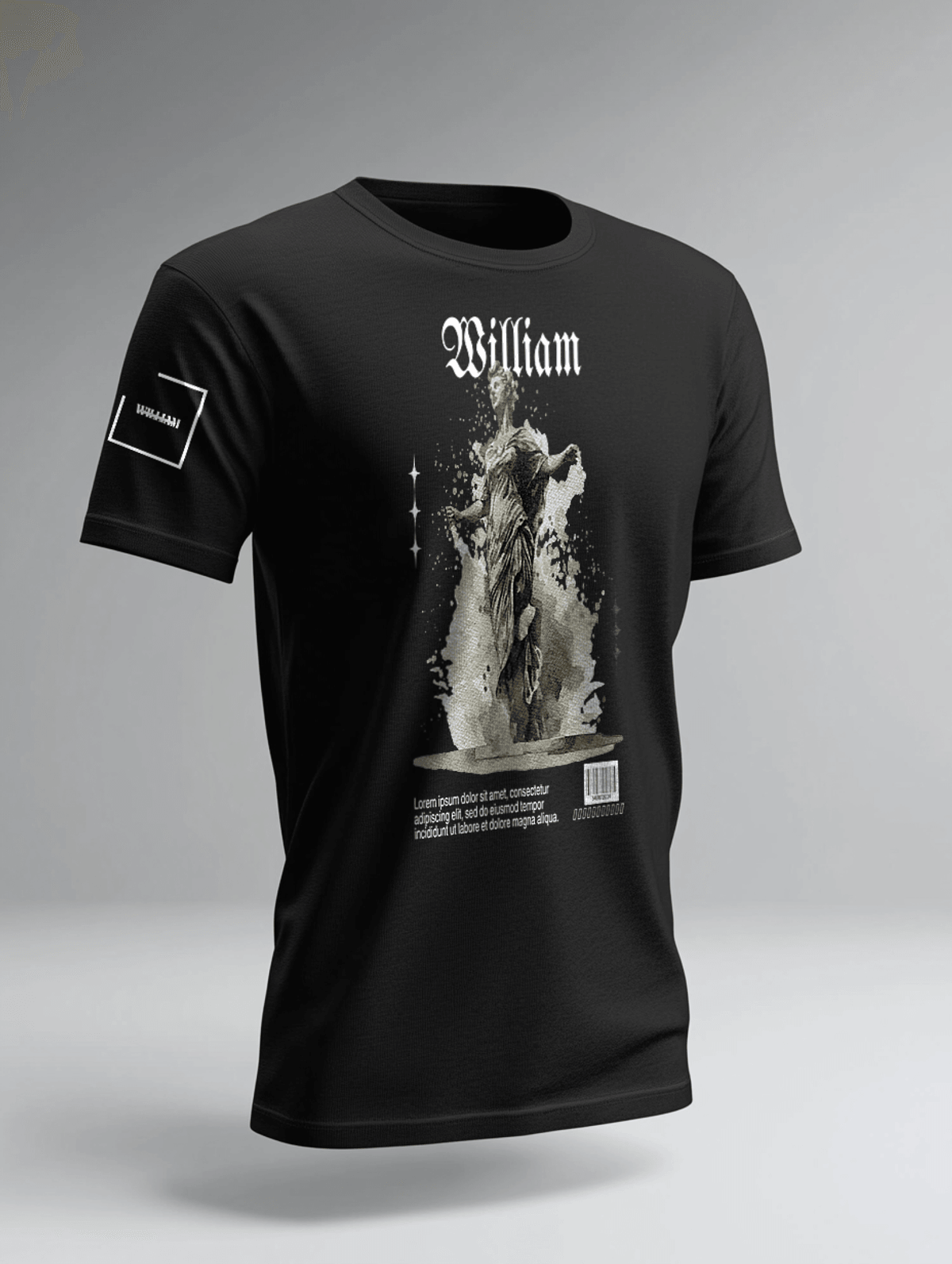 Personalized WILLIAM T-Shirt with Bold Arrow Design