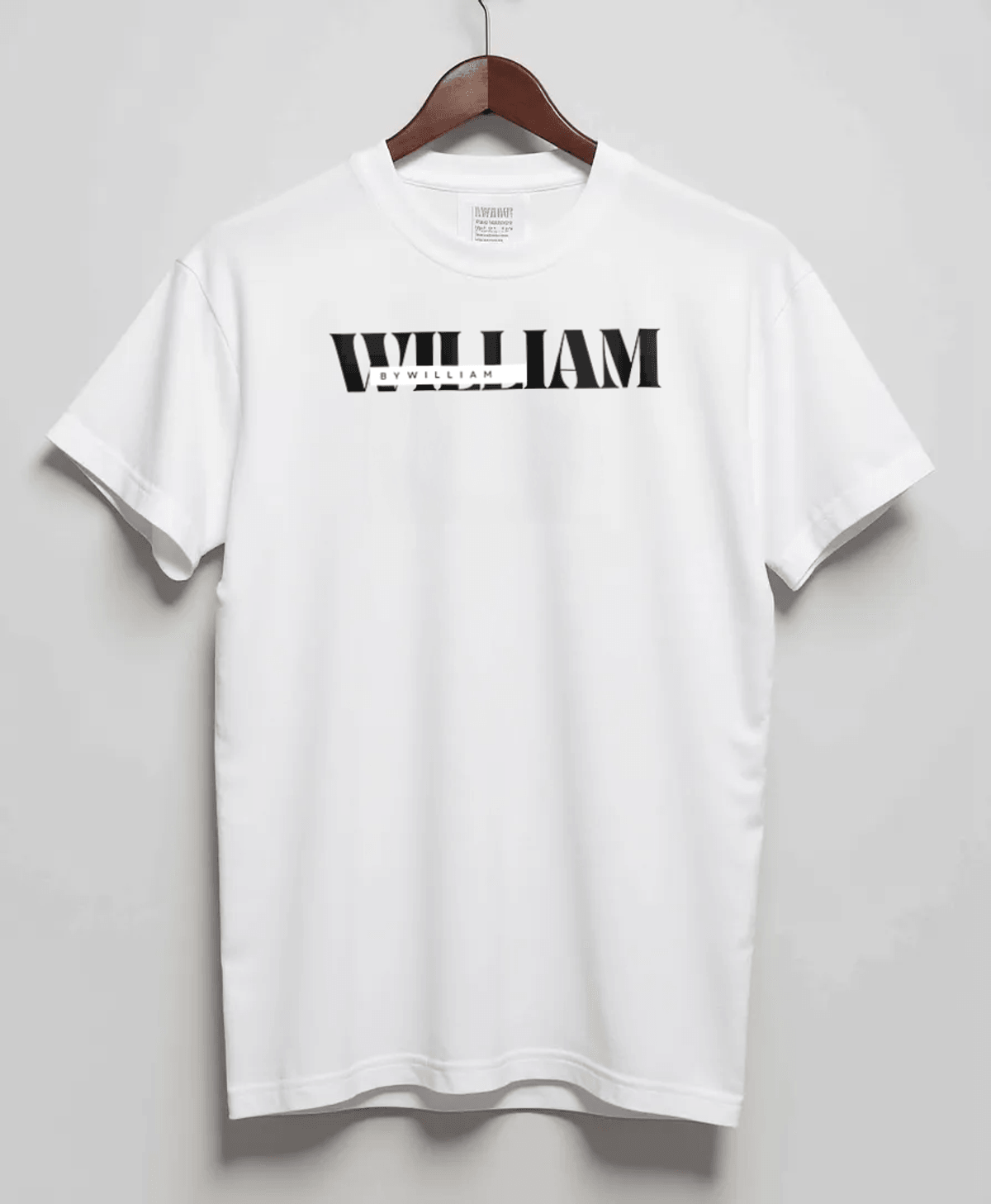 WILLIAM's Personalized T-Shirt | Bold Contrast Design