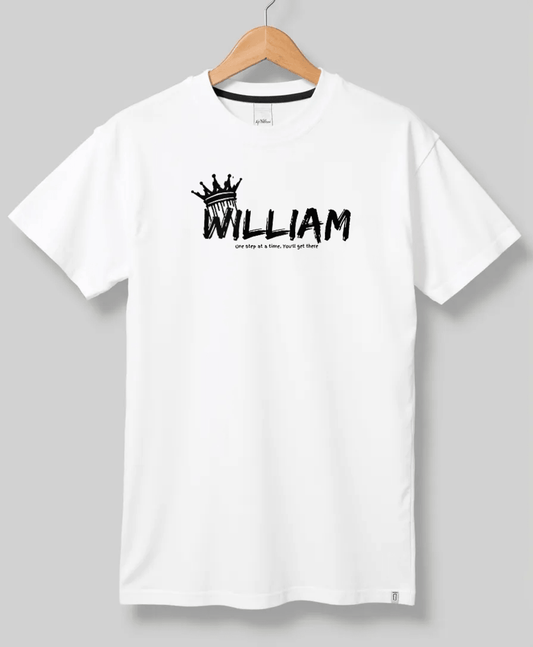 WILLIAM's Crown T-Shirt - Personalized Style