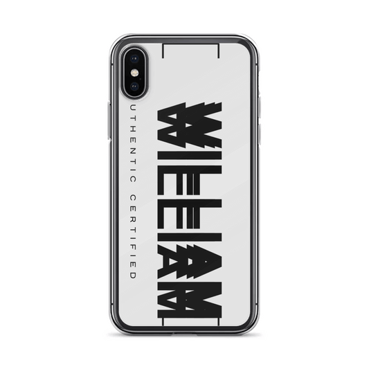 WILLIAM Phone Case - Sleek Black & Green Design