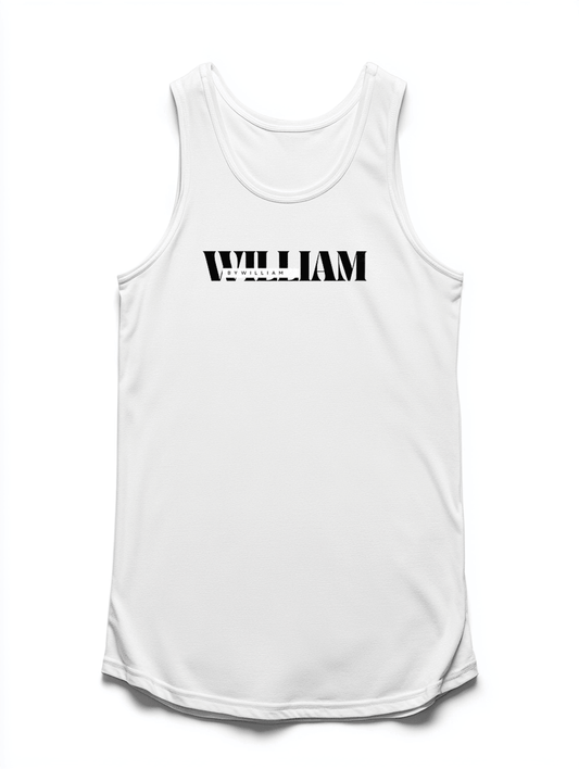 WILLIAM Custom Tank Top - Modern Minimal Design