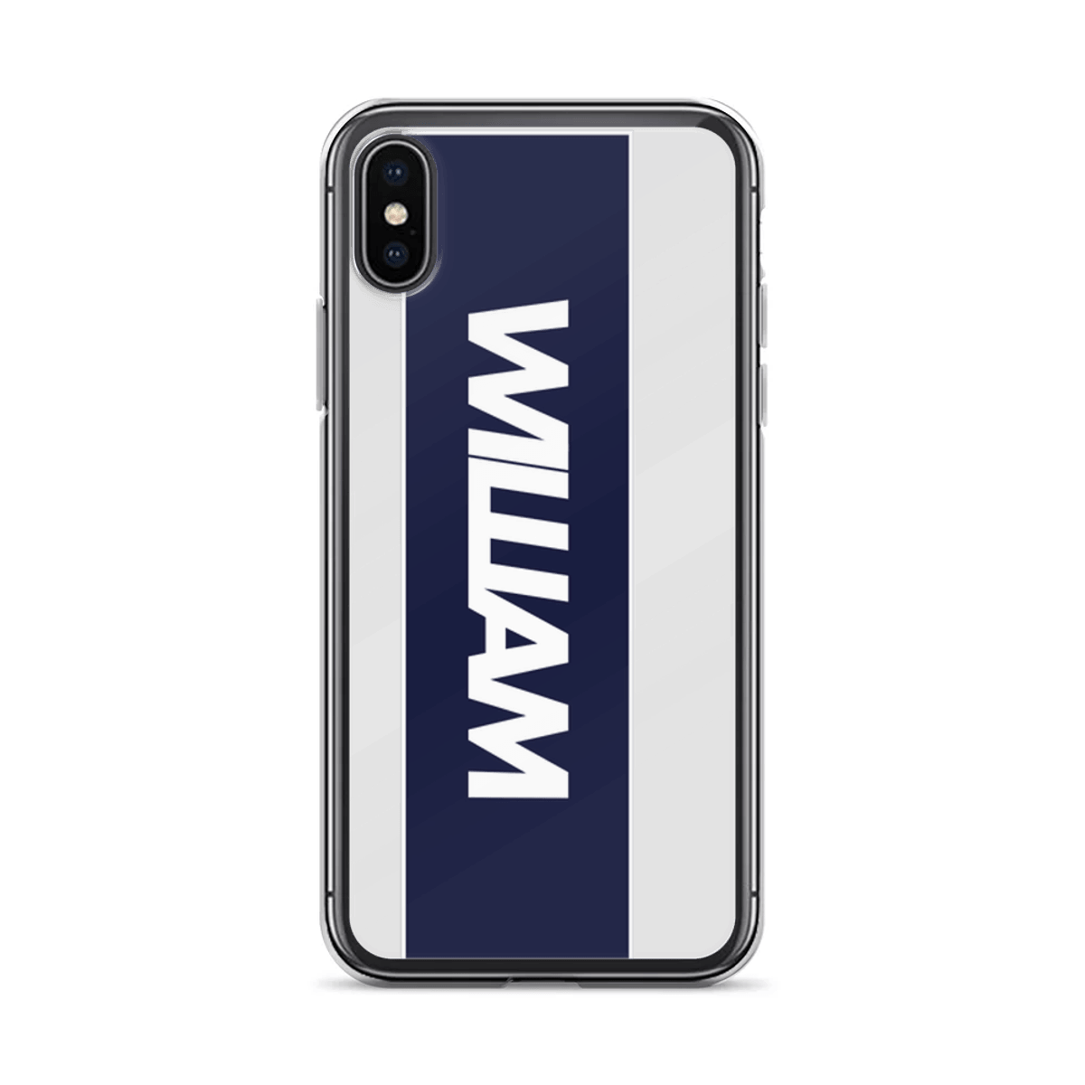 WILLIAM Personalized Phone Case - Navy Stripe