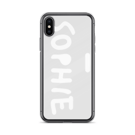 SOPHIE's Vibrant Black & White Phone Case
