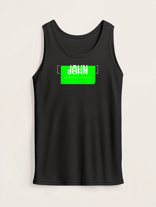 Authentic Certified JOHN Tank Top - Personalized Style