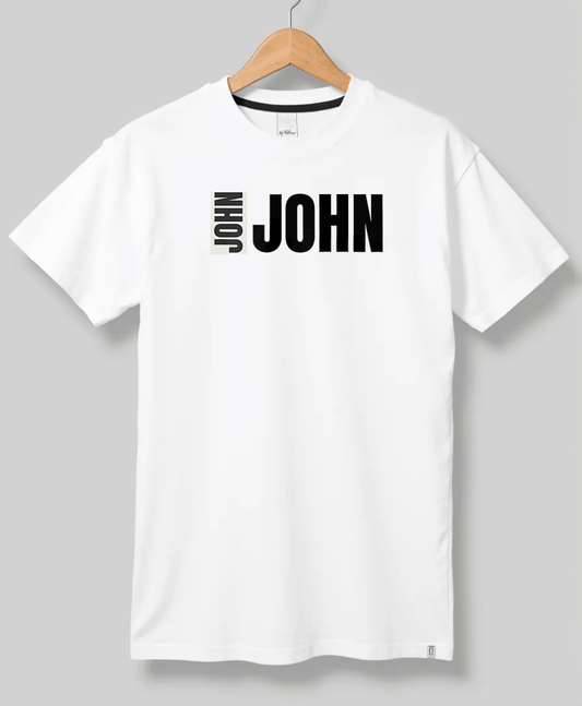 Ultimate Custom JOHN T-Shirt - Personalized Modern Design