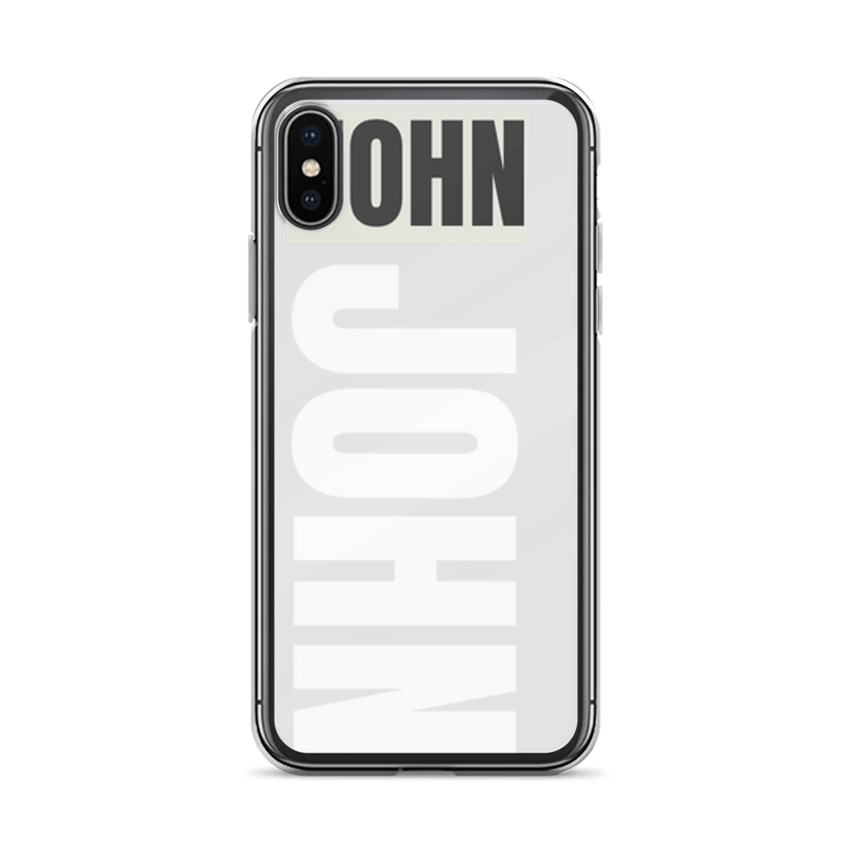 Bold & Personalized JOHN Phone Case with Sleek Design