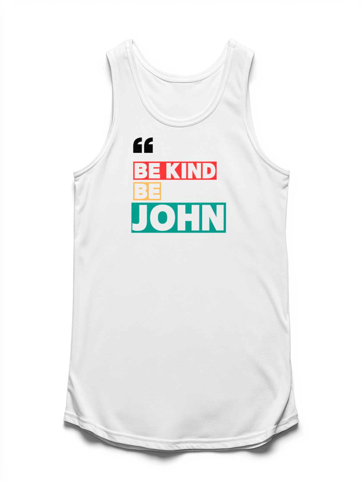Creative JOHN Personalized "JOHN Nutrition Facts" High-Quality Tee