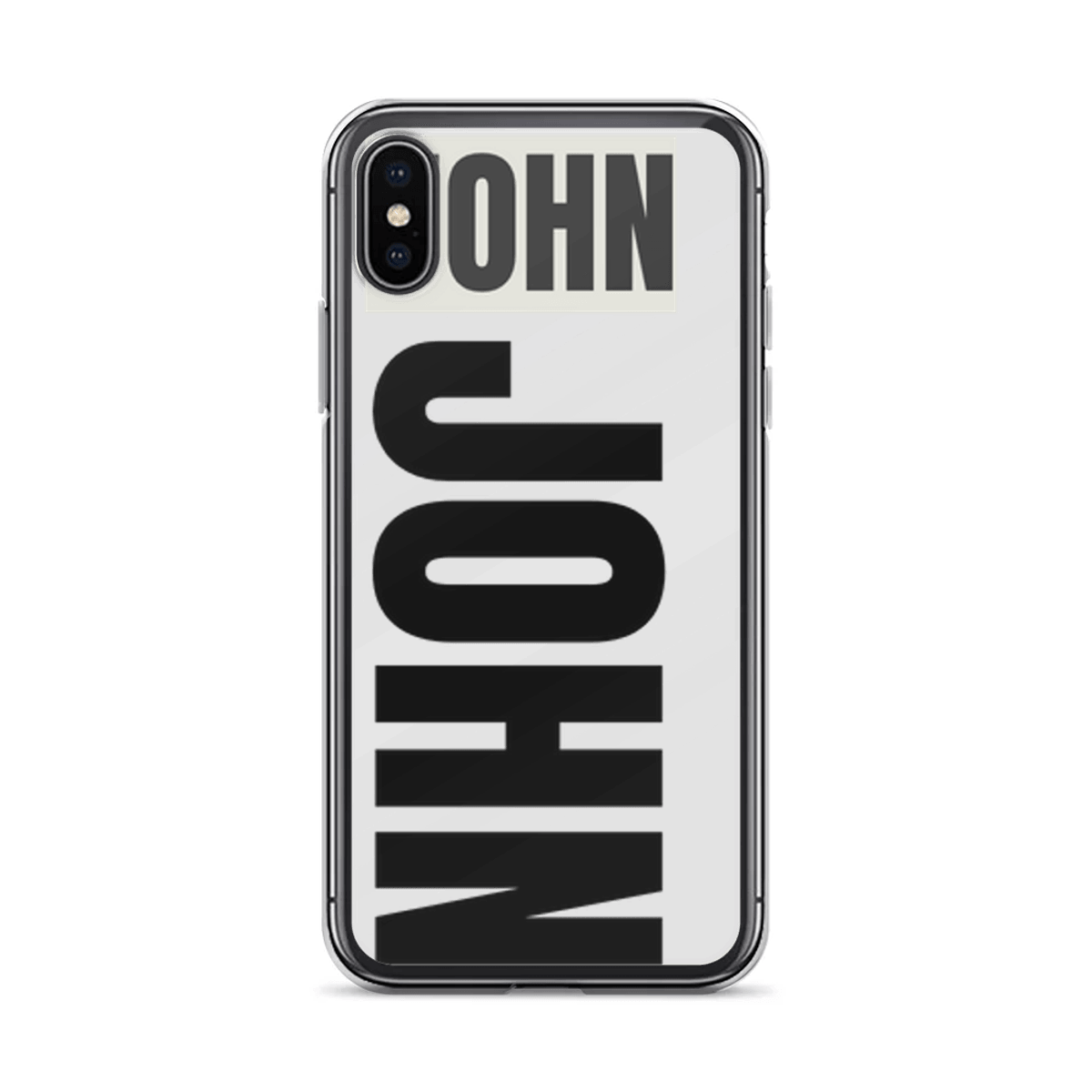 JOHN Personalized Phone Case - Bold Design