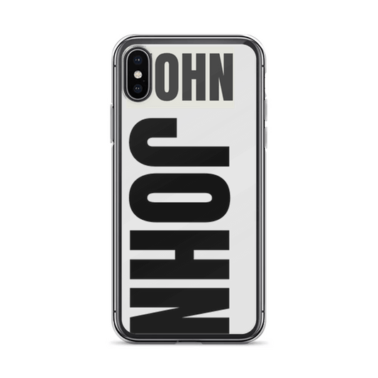 JOHN Personalized Phone Case - Bold Design
