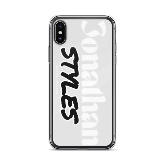 JONATHAN Graffiti-Inspired B&W Phone Case