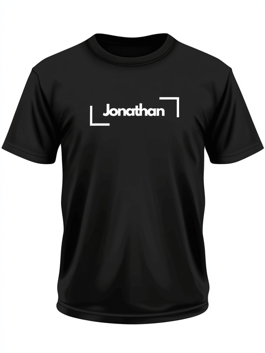 JONATHAN Personalized T-Shirt - Modern Design