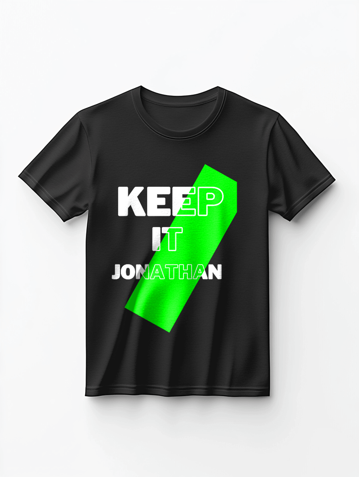JONATHAN's Personalized Bold Statement T-Shirt