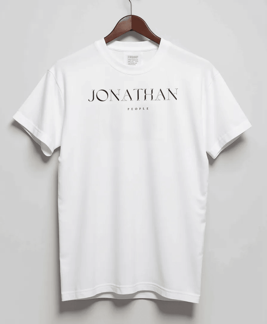 JONATHAN Personalized T-Shirt | Modern Typography