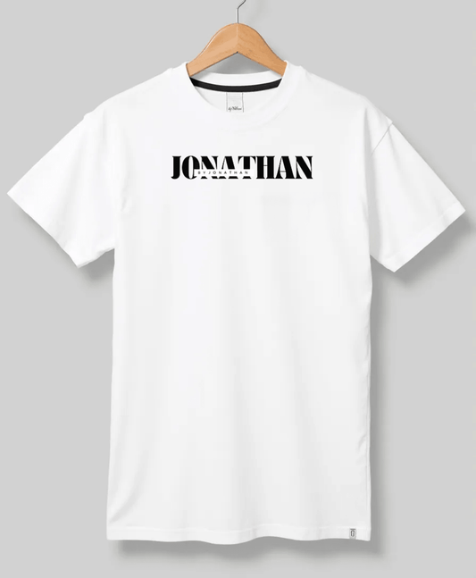 JONATHAN Personalized T-Shirt - Modern Design