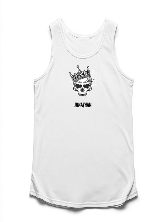 JONATHAN's Crown and Skull Tank Top