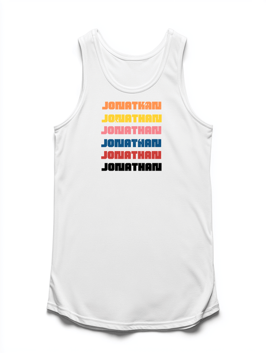JONATHAN's Vibrant Multicolor Tank Top