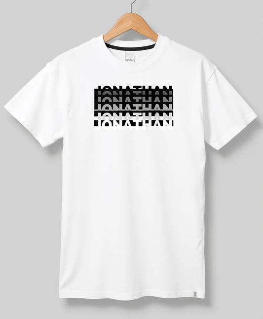 JONATHAN's Bold Personalized T-Shirt