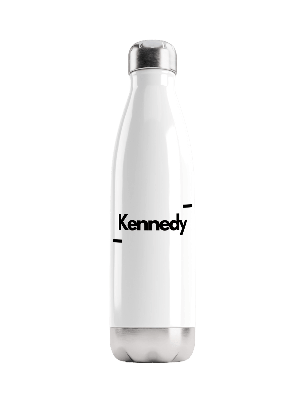 KENNEDY Personalized Water Bottle - Minimalist Design