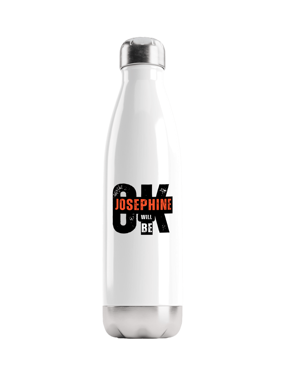 JOSEPHINE's Personalized 'OK WILL BE' Water Bottle