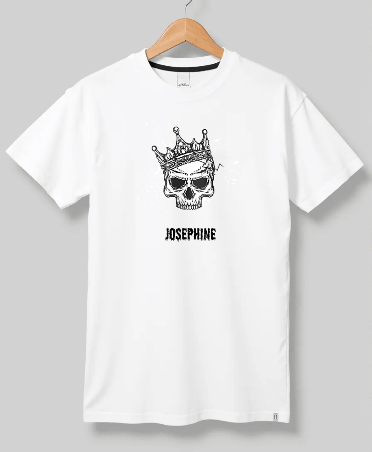 JOSEPHINE Skull Design Tee - Personalized & Unique