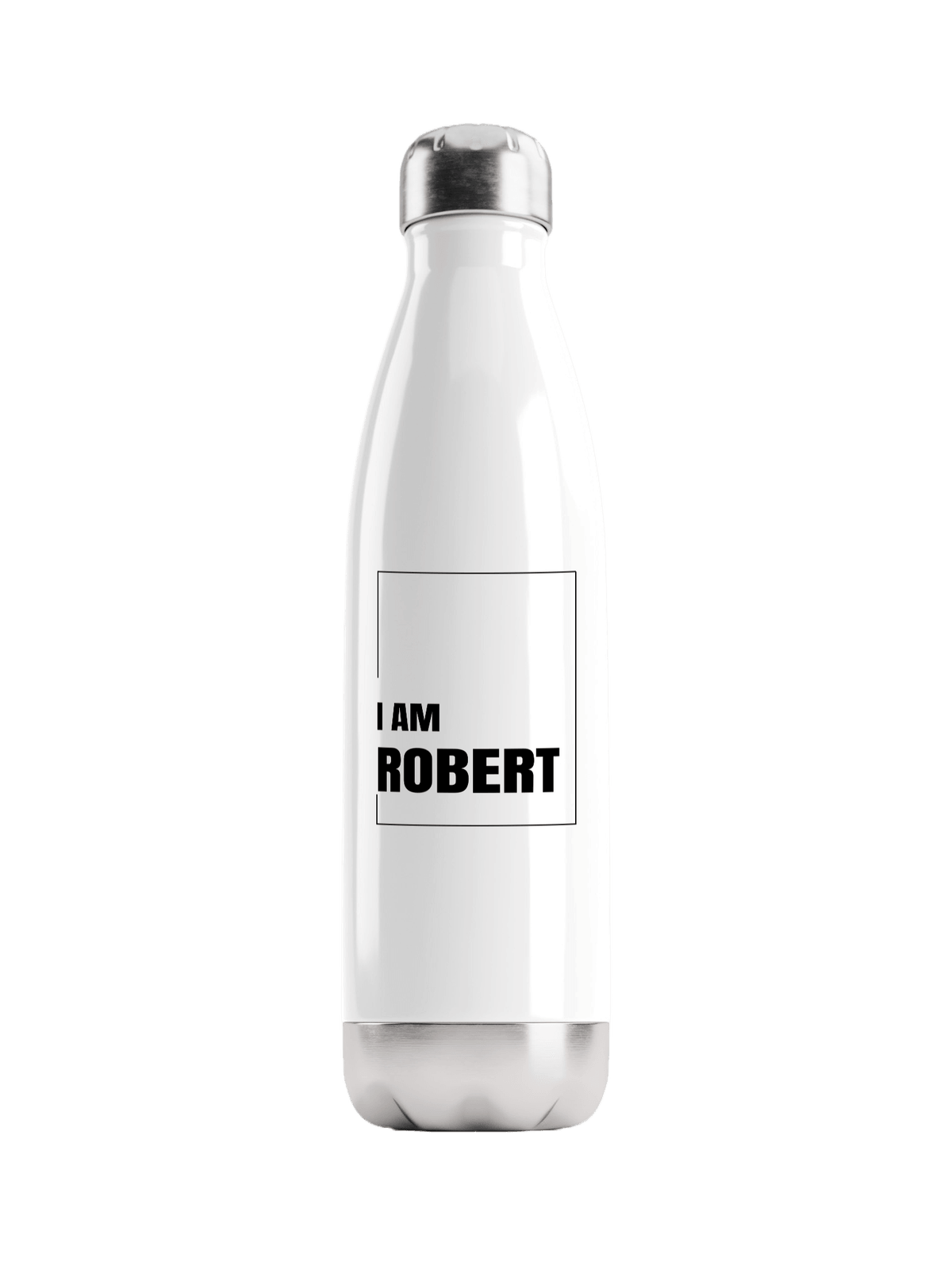 ROBERT Personalized Water Bottle - Bold Statement