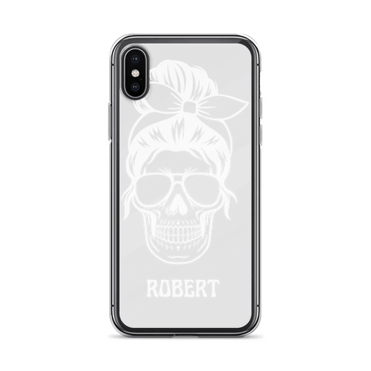 ROBERT Skull Design Personalized Phone Case