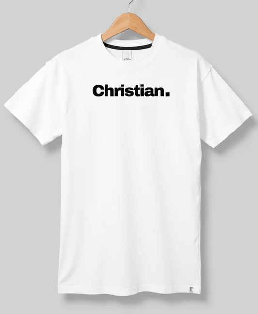 CHRISTIAN Personalized T-Shirt - Bold Minimalist Design