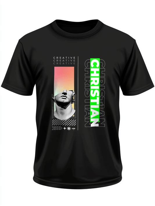 CHRISTIAN Personalized T-Shirt - Avant-Garde Design