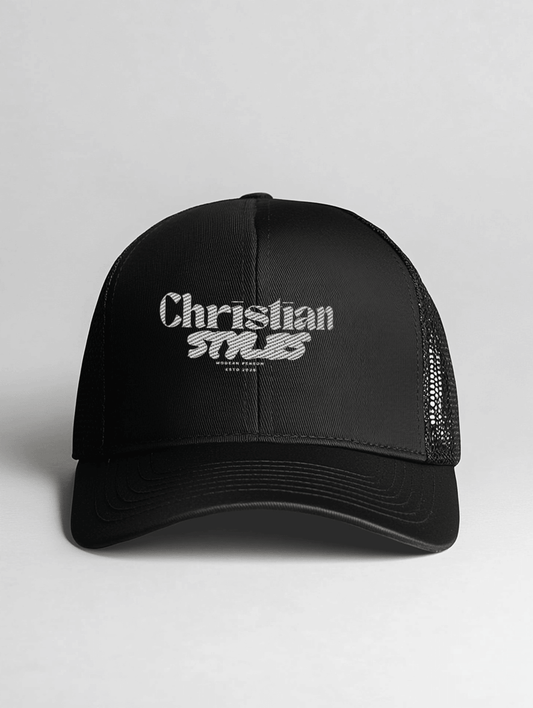 CHRISTIAN Personalized Vintage Script Hat