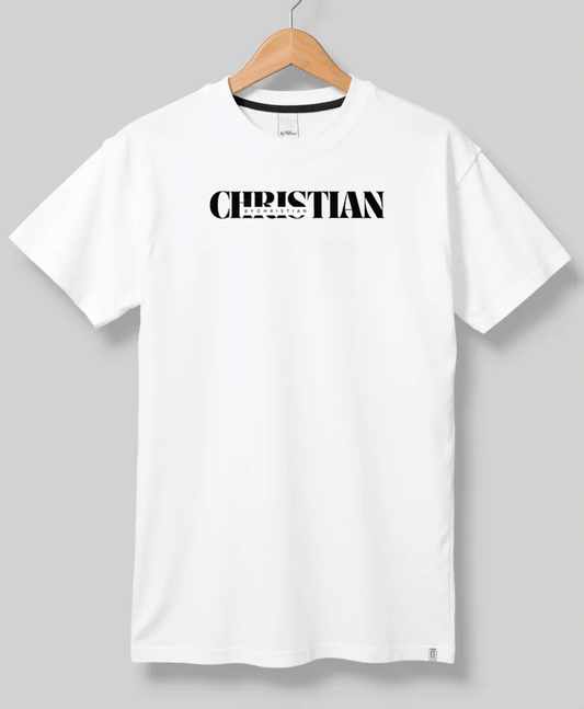 CHRISTIAN Personalized T-Shirt - Modern Design